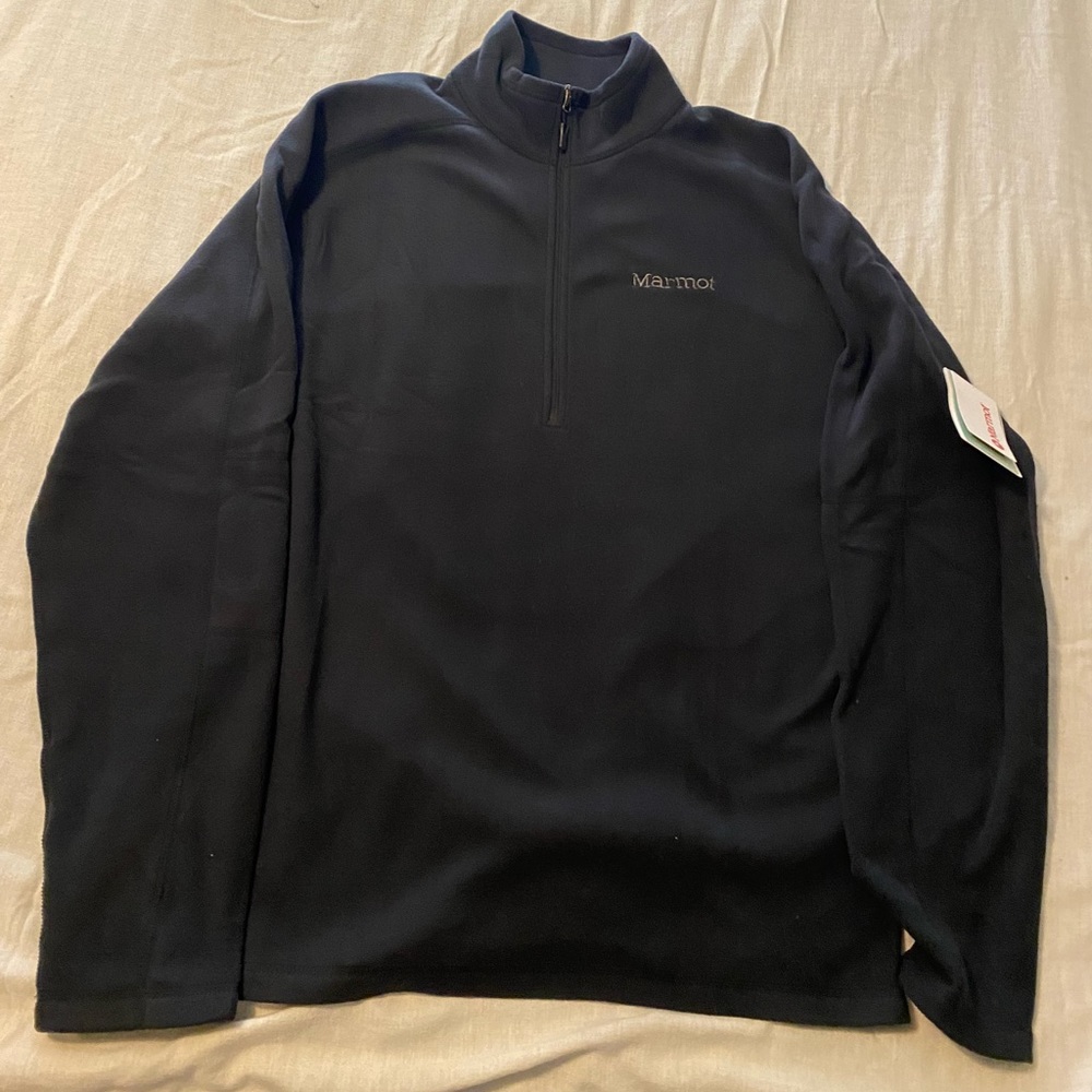 Marmot 1/2 zip fleece pullover Size L